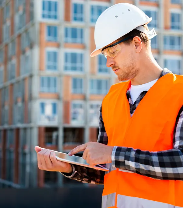 Construction and contracting ERP project site
