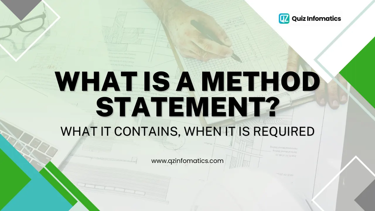 What Is a Method Statement?