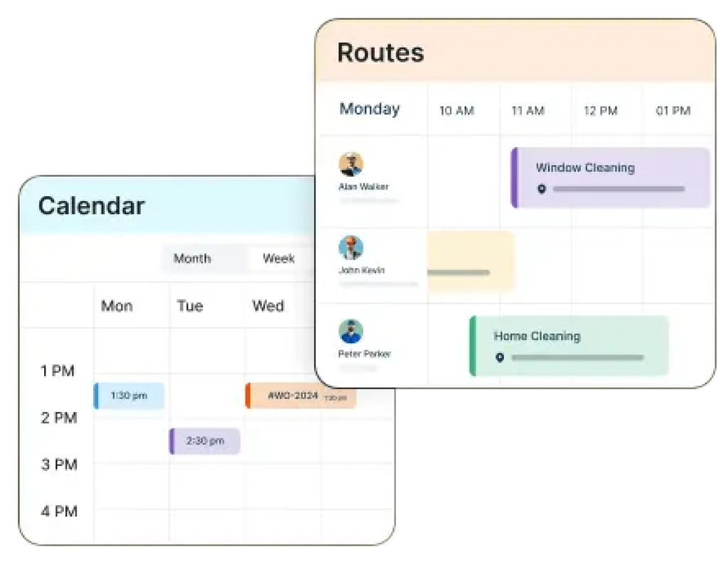 Intelligent scheduling engine in Zuper