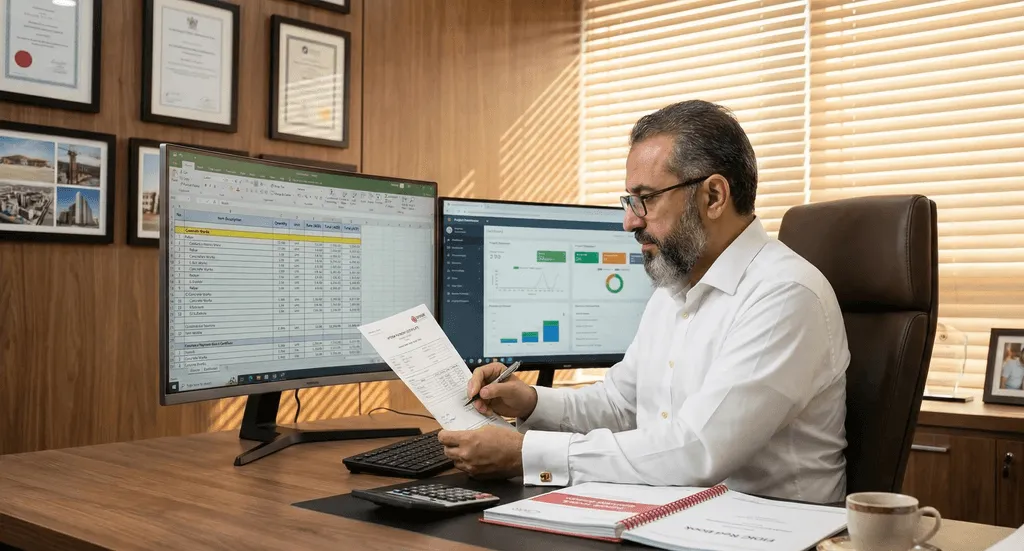 Site store issuing materials against a project purchase order